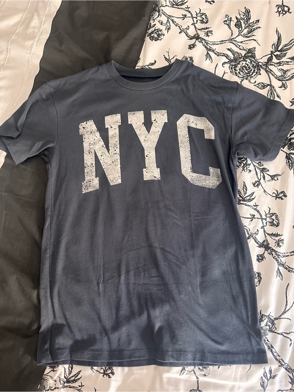 Grayson Threads Blue NYC Graphic Crewneck Tee